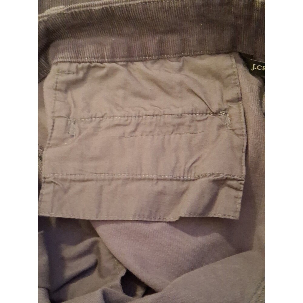 J. Crew Women's Taupe Corduroy Pants City Fit Size 6 Mid Rise Straight - Picture 10 of 16